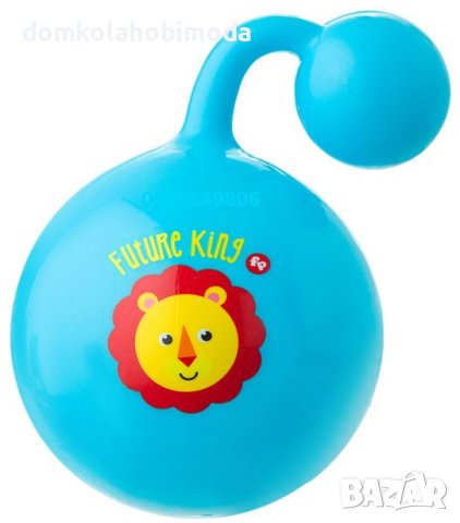 Топка дрънкалка с дръжка 10см Fisher Price