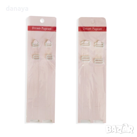 6062 Силиконови презрамки за сутиен, 2 размера, снимка 3 - Други - 51765408