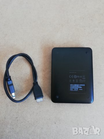 HDD WD 1TB portable преносим USB 3.0, снимка 2 - Външни хард дискове - 42490535