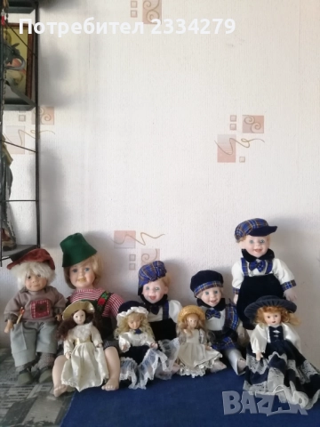 Мини порцеланови кукли, ръчно рисувани, леонардо и други средни порцеланови кукли