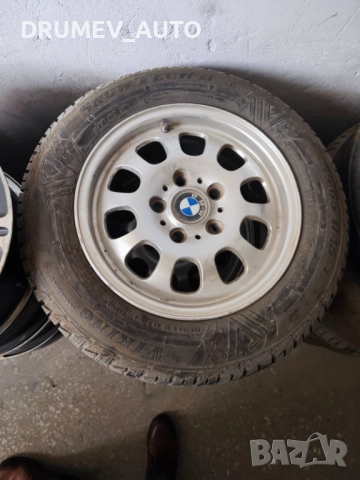 Продавам джанти за БМВ 15 цола със зимни гуми