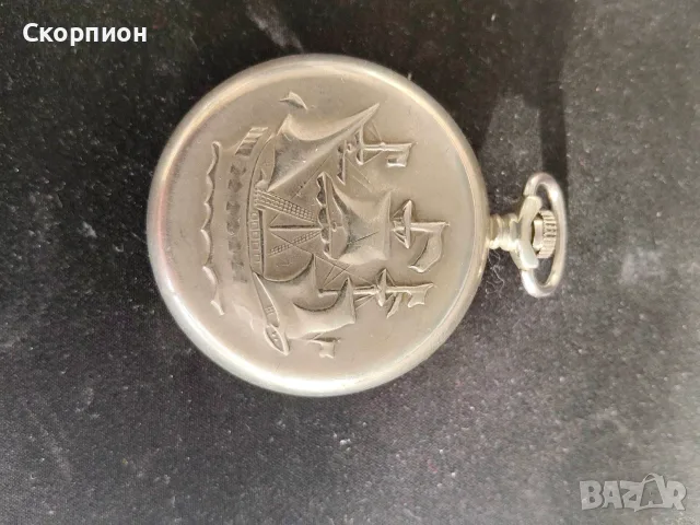 Джобен часовник - Молния - КОРАБ - 18 РУБИНА - ПРОМОЦИЯ, снимка 5 - Джобни - 49517734
