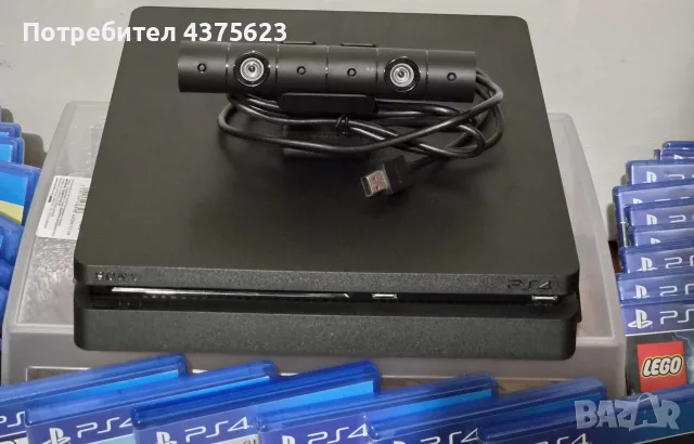 PS4 Slim 500GB + 2TB Seagate Game Drive + 24 игри + 3 DualShock + PS Camera + GuliKit Route Air+ Pro, снимка 6 - PlayStation конзоли - 56238382