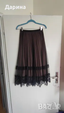 Пола | лятна/преходна с черна мрежа и 2 лица, снимка 2 - Поли - 50182007