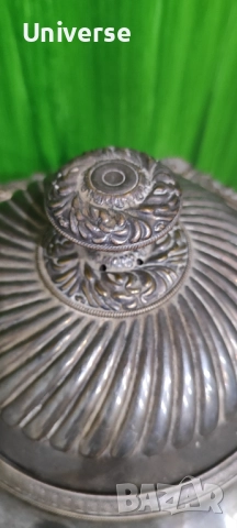 Самовар посребрен 19 ти век, снимка 10 - Антикварни и старинни предмети - 52817025