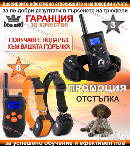 Електронен нашийник за куче , дресура на кучета водоустойчив, презареждащ  се в За кучета в гр. Бургас - ID33912129 — Bazar.bg