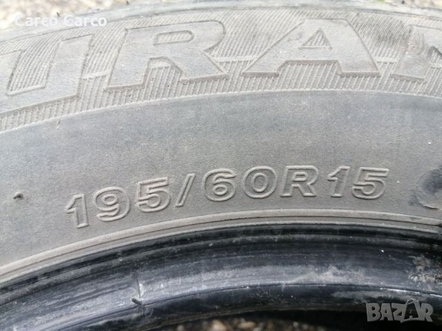 Гуми 195 60 15 Бриджстоун Bridgestone 4 броя.Нов внос. Не са нови.Гаранция , снимка 4 - Гуми и джанти - 35904178