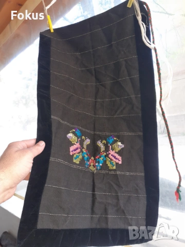 Автентична стара престилка с бродерия от носия, снимка 3 - Антикварни и старинни предмети - 53333224