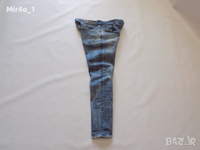 дънки g star raw g-star панталон долнище оригинални сини мъжки 32/32, снимка 4 - Дънки - 42462780