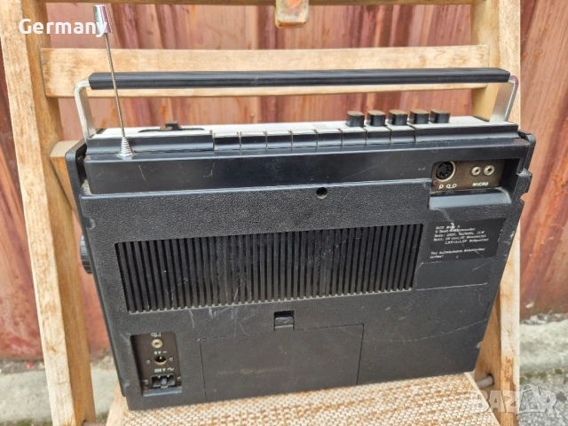 rcc mark 2 немско ретро радио касетофон, снимка 10 - Антикварни и старинни предмети - 51912320