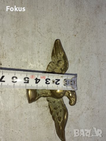 фигура орел бронз месинг, снимка 4 - Антикварни и старинни предмети - 39145876
