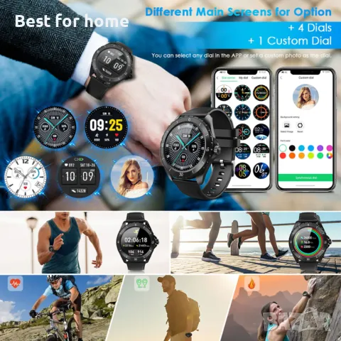 Elegant C520 фитнес смарт часовник висок клас, снимка 3 - Смарт часовници - 48104621