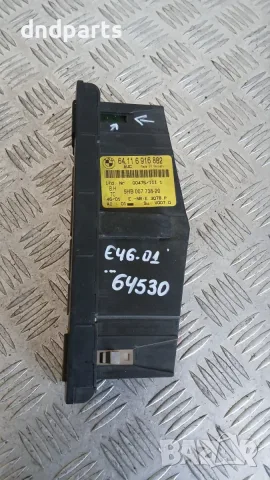 Панел климатроник BMW 3 E46 2001 6916882 64.116916882 5HB007738 3 (E46) (1998-2005), снимка 2 - Части - 56170216