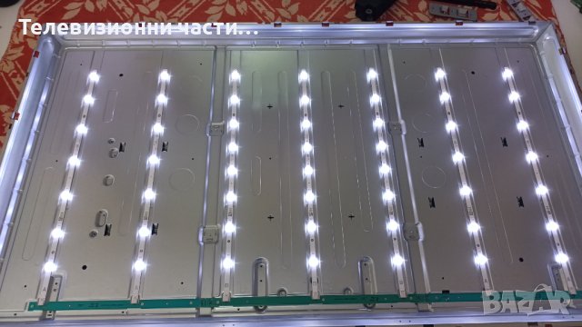 Finlux 55-FUB-7000 със счупен екран VES550QNDL-2D-N13 - 17IPS72/17MB130S/6870C-0769A/17DLBNER1-A/B, снимка 5 - Части и Платки - 42153431