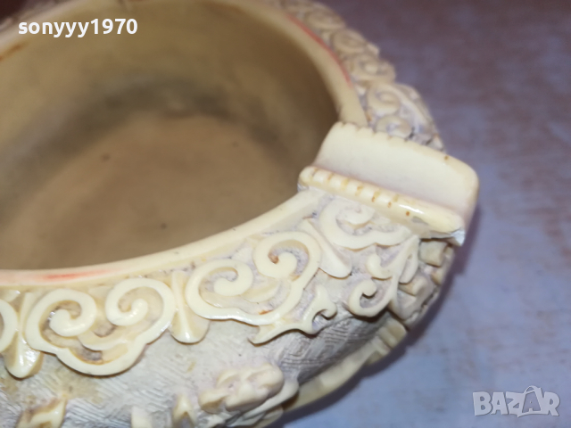 МАСИВЕН ПЕПЕЛНИК ОТ ФРАНЦИЯ 1003241654, снимка 8 - Антикварни и старинни предмети - 44698210