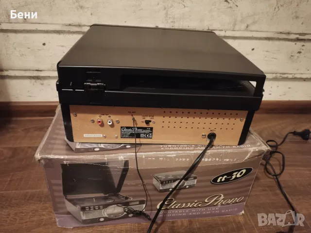 Продавам нов грамофон /радио/USB , снимка 3 - Грамофони - 49593069