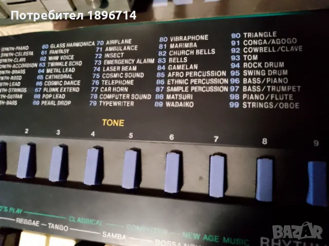 Електронна клавиатура Casio SA 20 , снимка 5 - Аудиосистеми - 50336087