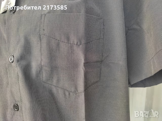 Продавам мъжка лятна риза с джоб от пред, снимка 10 - Ризи - 41363458