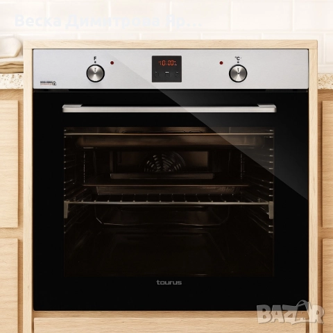 Фурна за вграждане Taurus HM778IXD – 78 L, 2600 W, 9 функции, WaterSteam Clean, снимка 3 - Печки, фурни - 52057816