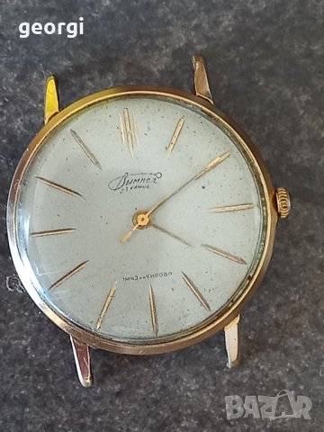 Руски позлатен часовник Вимпел 23 камъка, снимка 1 - Мъжки - 41414185