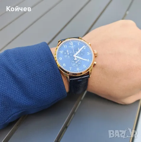 Tissot Chrono XL Classic розово злато 