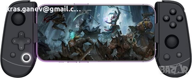 Мобилен контролер за игри Leadjoy M1B за iPhone Поддържа EGG-3DS