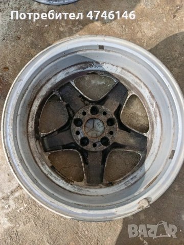 Алуминиеви джанти за Мерцедес W203, снимка 8 - Гуми и джанти - 53657424