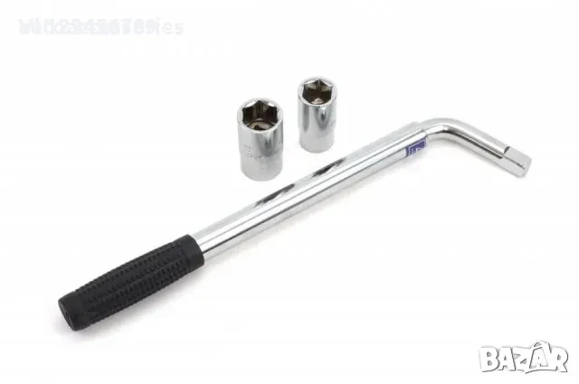 Телескопичен Ключ за джанти със вложки 17-23мм, снимка 2 - Аксесоари и консумативи - 50803127