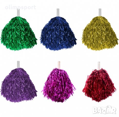 Помпон с тегло 100 г. Различни, лъскави цветове , снимка 2 - Други - 35775297