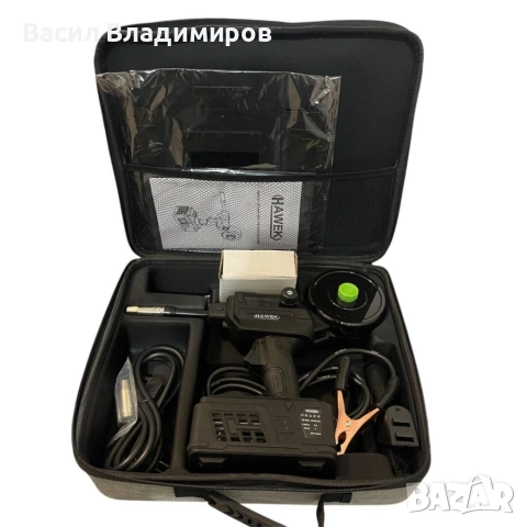 Инверторен телоподаващ апарат без газ Hawek 400A – професионално заваряване с една ръка, снимка 6 - Други инструменти - 53616833