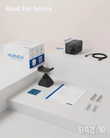 MUBVIEW Мини камера, снимка 8 - Камери - 50403475