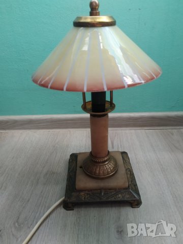 настолна лампа арт деко, снимка 1 - Настолни лампи - 40071754