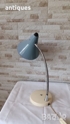 Стара индустриална лампа за бюро - настолна №42 - Антика, снимка 6 - Антикварни и старинни предмети - 42125565
