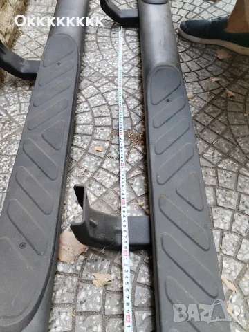 ЧИСТО НОВИ оригинални степенки (прагове) за Nissan Navara D40 (Double Cab) / Pathfinder R51, снимка 4 - Части - 55952659