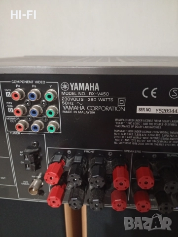Yamaha RX-450, снимка 5 - Ресийвъри, усилватели, смесителни пултове - 52556978