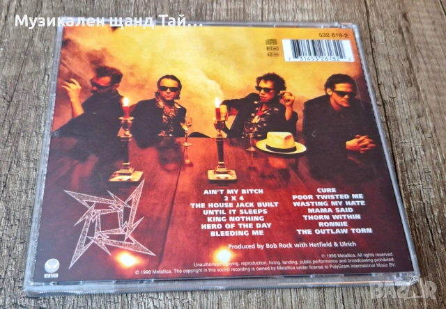 Компакт Дискове - Рок Метъл: Metallica - Load, снимка 2 - CD дискове - 53804228