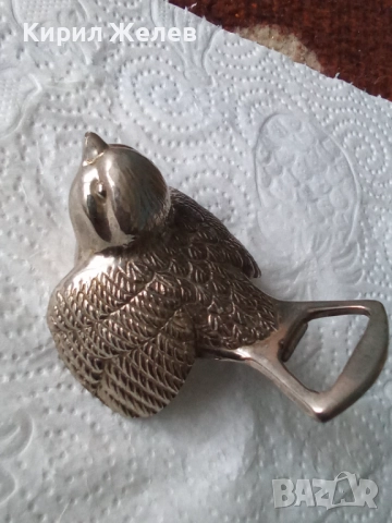 Отварачка метална птица 51779, снимка 4 - Антикварни и старинни предмети - 52590360