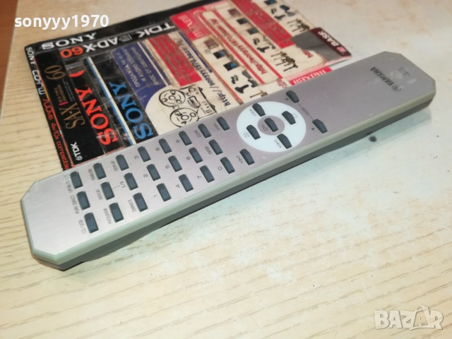 заявено-YAMAHA CDX8 WR96080 CD/USB REMOTE CONTROL-ВНОС SWISS 2110251542, снимка 2 - Ресийвъри, усилватели, смесителни пултове - 52132204