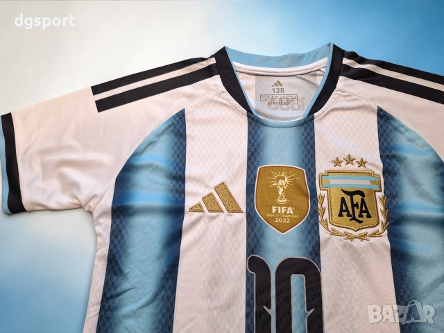 Детски екип на Лионел Меси #Аржентина#Мондиал 2026 нов модел!!!, снимка 3 - Футбол - 53292304