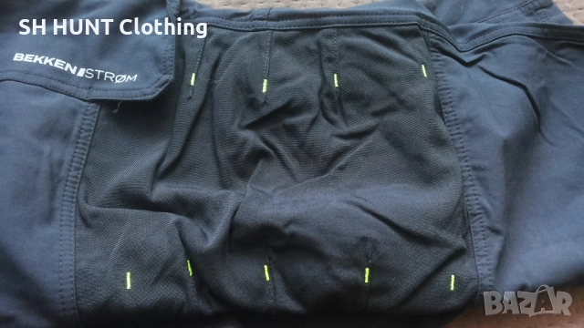 Bekken & Strom MOELV HÅNDVERKSBUKSE 4-VEIS STRETCH Pant размер 3XL еластичен работен панталон W4-527, снимка 11 - Панталони - 52027938