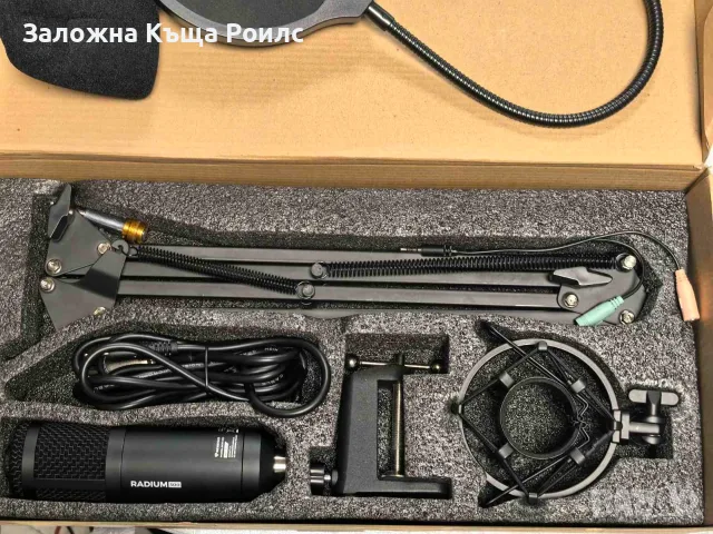 Студиен кондензаторен микрофон Genesis Radium 300 XLR, снимка 2 - Микрофони - 55709865