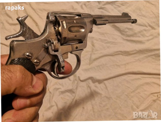 Револвер Наган. Колекционерско оръжие, пистолет Сръбски1885г, снимка 5 - Антикварни и старинни предмети - 38666233