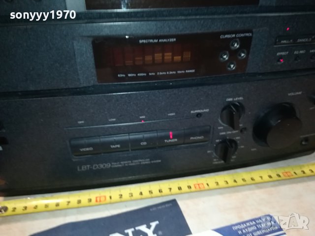 sony STR-D309 receiver 2208230825LNV, снимка 3 - Ресийвъри, усилватели, смесителни пултове - 41928088