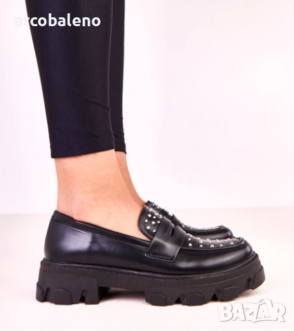 Дамски мокасини с шипове Memolis, 2цвята , снимка 8 - Дамски ежедневни обувки - 52128688