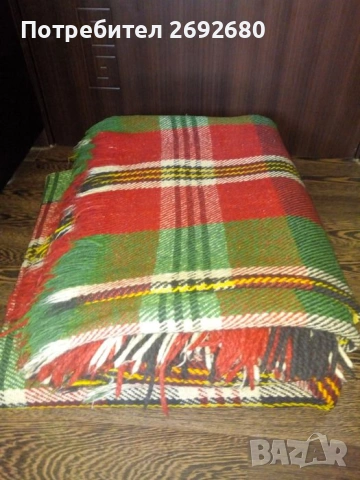 Нови родопски одеала с ресни/160/220см./ 100% вълна, снимка 2 - Олекотени завивки и одеяла - 53799118