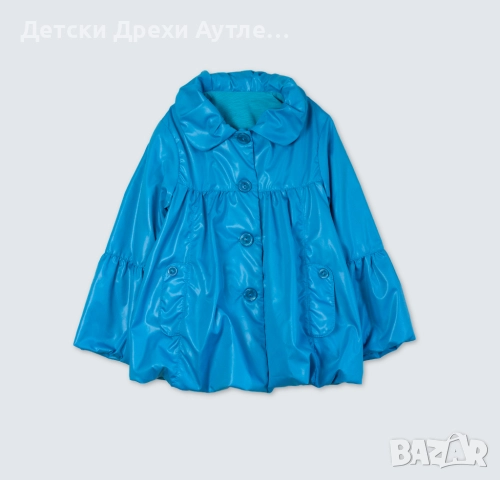 Нови детски шлифери за момичета в 4 цвята (104-128), снимка 3 - Детски якета и елеци - 51931940