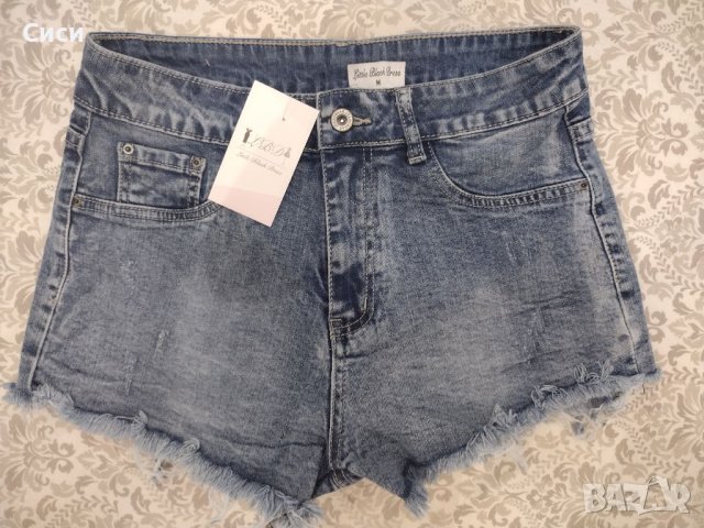 Къси дънкови панталонки