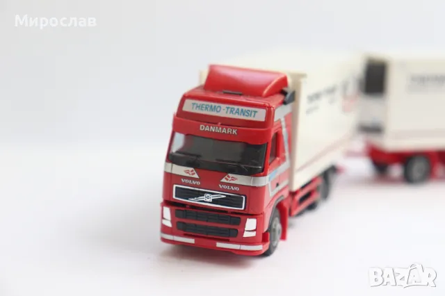 AMW 1:87 H0 VOLVO THERMO KING ХЛАДИЛЕН КАМИОН TIR МОДЕЛ, снимка 4 - Колекции - 50044490