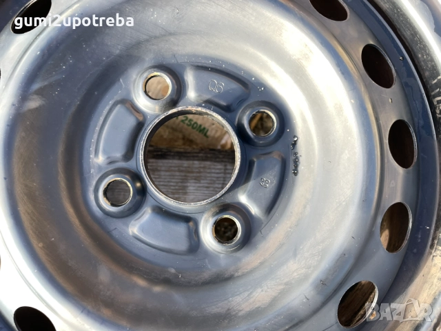 14 цола Джанти 4х100 Mitsubishi Space Star Mirage 4,5J et45 165/65/14, снимка 6 - Гуми и джанти - 51955322