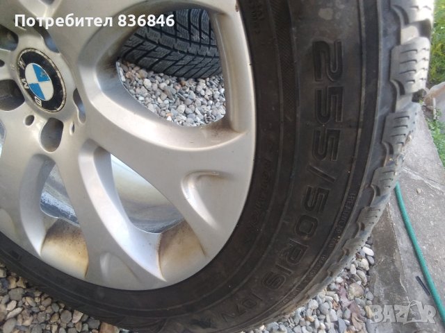 джанти с гуми 19цола БМВ Х5 9J X 19 ET 48 5X120 централен отвор 74.1 заедно с гумите , снимка 9 - Гуми и джанти - 41966327